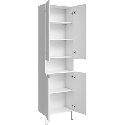 Шкаф пенал Aqwella Vancouver 55 VAN0555N цвет Белый