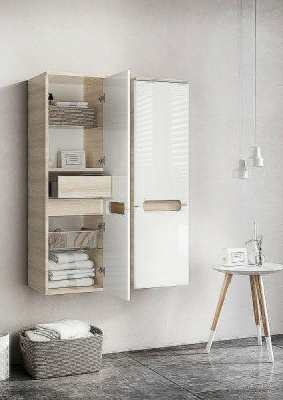 Шкаф пенал Ravak SB Classic 35 R X000000355 подвесной Белый