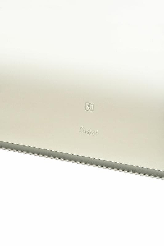 Зеркало Sintesi Armadio 80 SIN-SPEC-ARMADIO-CROMO-80 с подсветкой Хром матовый с сенсорным выключателем, купить, цена, заказать, магазин, доставка, скидка, промокод, купить, цена, заказать, магазин, доставка, скидка, промокод