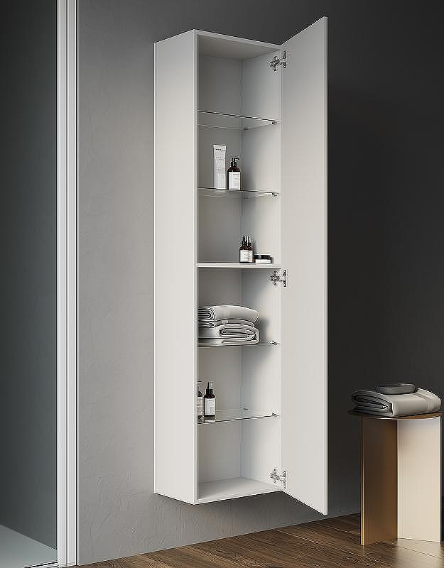 Шкаф пенал Creto Luna 40 R 17-PenIV40R подвесной Ivory, купить, цена, заказать, магазин, доставка, скидка, промокод, купить, цена, заказать, магазин, доставка, скидка, промокод