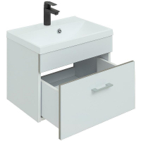 Тумба под раковину Aquanet Верона 50 272425 подвесная Белая матовая, купить, цена, заказать, магазин, доставка, скидка, промокод, купить, цена, заказать, магазин, доставка, скидка, промокод