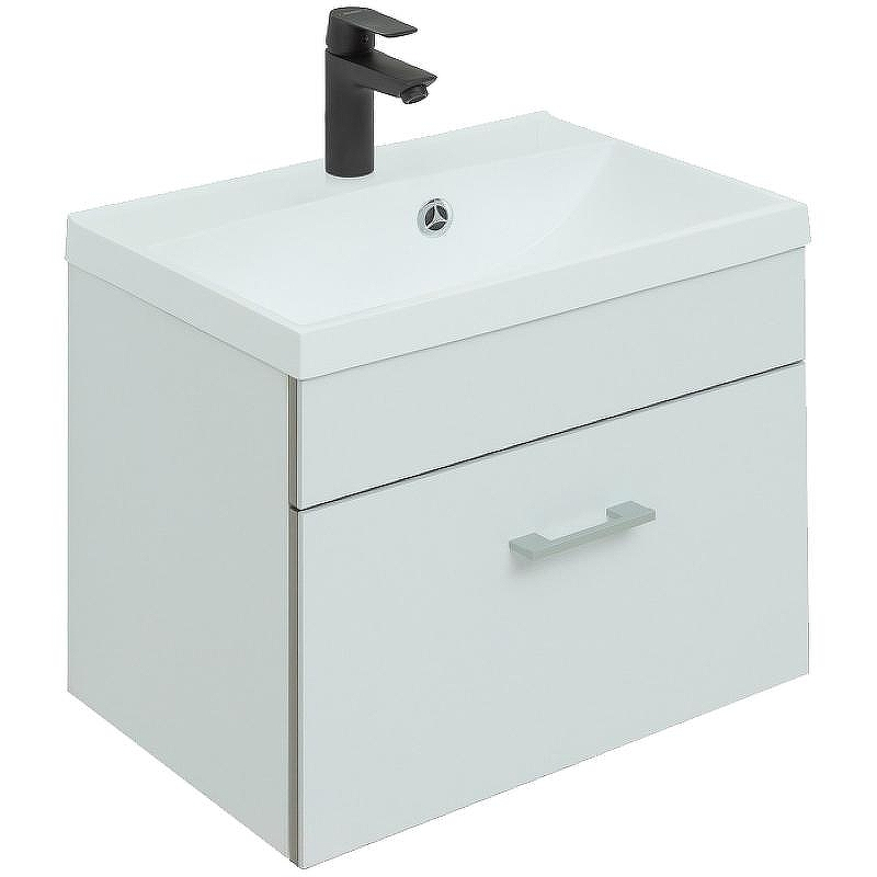 Тумба под раковину Aquanet Верона 50 272425 подвесная Белая матовая, купить, цена, заказать, магазин, доставка, скидка, промокод, купить, цена, заказать, магазин, доставка, скидка, промокод