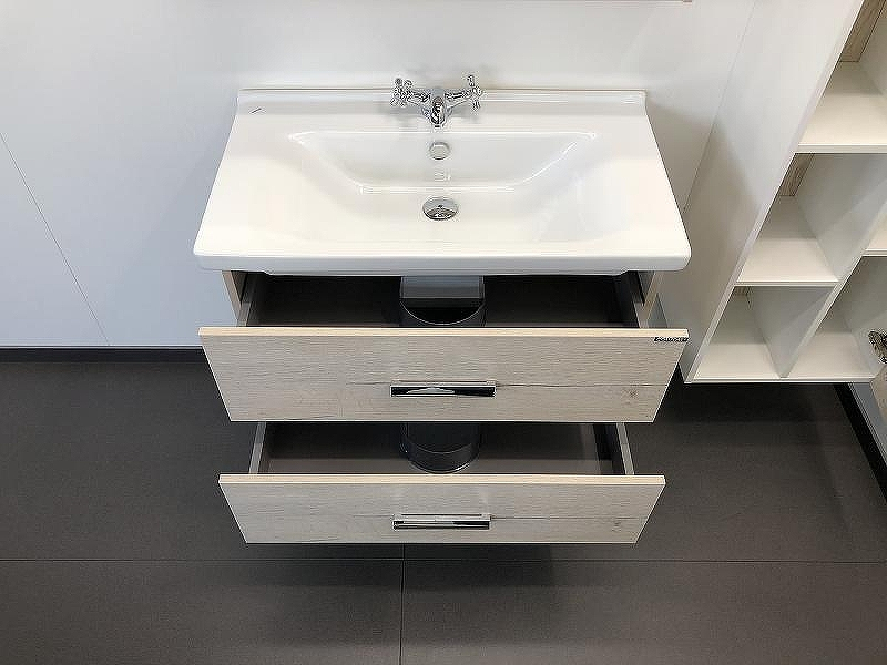 Тумба с раковиной Comforty Парма 80 00004143491 подвесная Дуб дымчатый, купить, цена, заказать, магазин, доставка, скидка, промокод, купить, цена, заказать, магазин, доставка, скидка, промокод