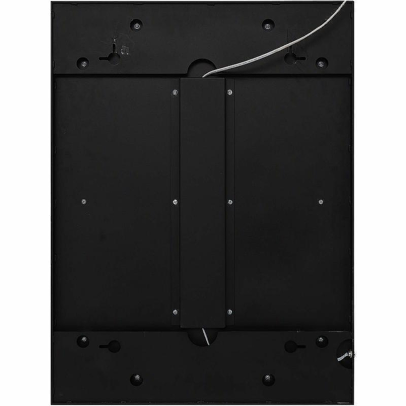 Зеркало Allen Brau Infinity 60 1.21018.BL с подсветкой Черное с сенсорным выключателем, купить, цена, заказать, магазин, доставка, скидка, промокод, купить, цена, заказать, магазин, доставка, скидка, промокод