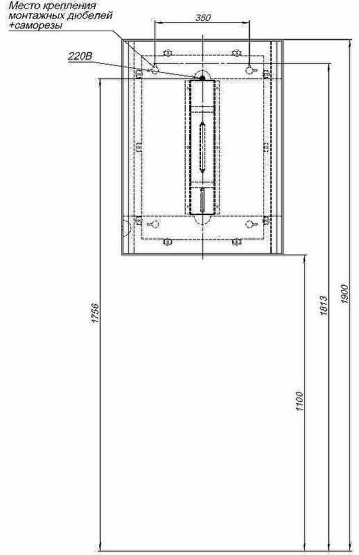 Зеркало Allen Brau Infinity 60 1.21018.BL с подсветкой Черное с сенсорным выключателем, купить, цена, заказать, магазин, доставка, скидка, промокод, купить, цена, заказать, магазин, доставка, скидка, промокод