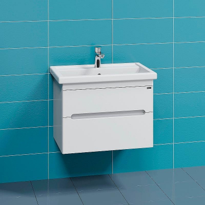 Тумба под раковину СанТа Лондон 70 224036 подвесная Белая