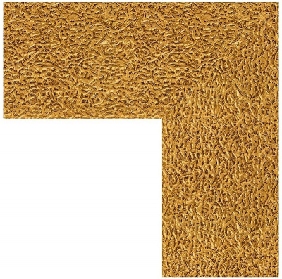 Зеркало Evoform Definite 150х60 BY 3118 в багетной раме - Чеканка золотая 90