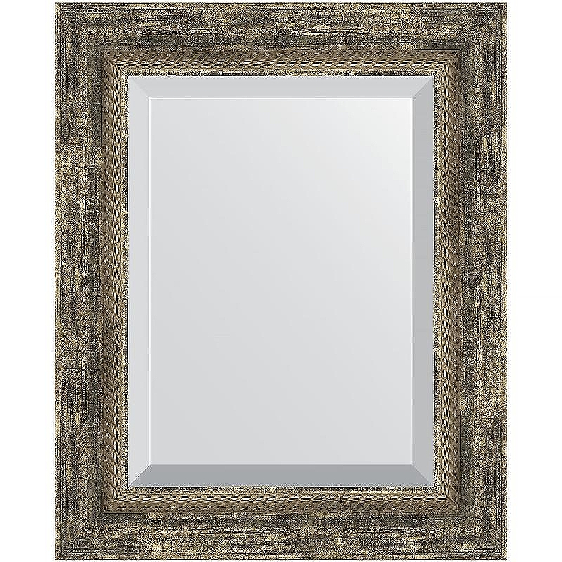 Зеркало Evoform Exclusive 53х43 BY 3356 с фацетом в багетной раме - Старое дерево с плетением 70, купить, цена, заказать, магазин, доставка, скидка, промокод, купить, цена, заказать, магазин, доставка, скидка, промокод