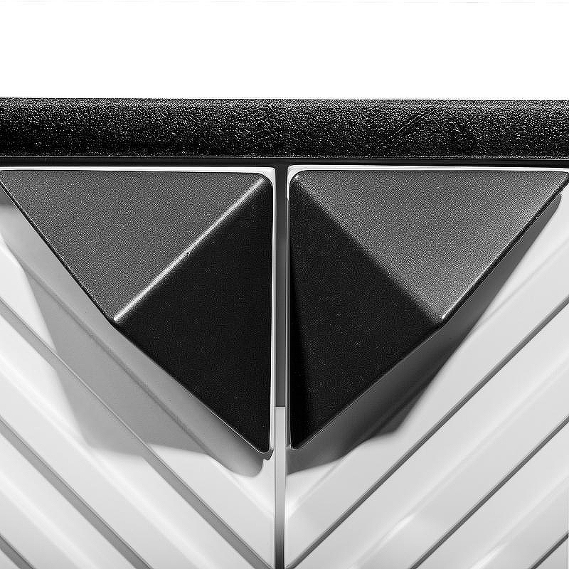 Тумба под раковину Runo Андорра 85 00-00002018 подвесная Белая матовая Черная, купить, цена, заказать, магазин, доставка, скидка, промокод, купить, цена, заказать, магазин, доставка, скидка, промокод