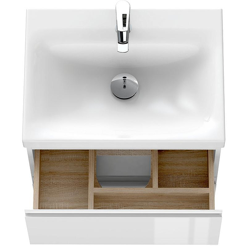 Тумба под раковину Cersanit Moduo 60 64140 подвесная Белая, купить, цена, заказать, магазин, доставка, скидка, промокод, купить, цена, заказать, магазин, доставка, скидка, промокод