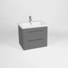 Тумба под раковину VIANT Марсель 50 VMAR50COG-T2YP подвесная Графит, купить, цена, заказать, магазин, доставка, скидка, промокод, купить, цена, заказать, магазин, доставка, скидка, промокод