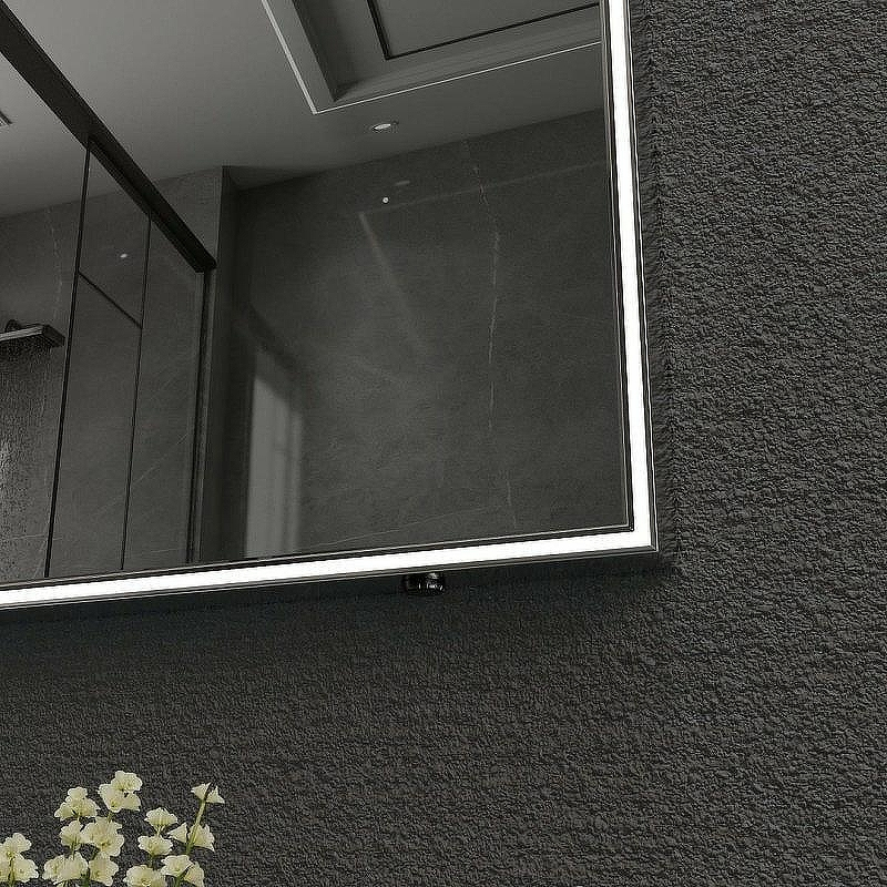 Зеркало Esbano 80 ESMR3803TD с подсветкой с подогревом и инфракрасным выключателем, купить, цена, заказать, магазин, доставка, скидка, промокод, купить, цена, заказать, магазин, доставка, скидка, промокод