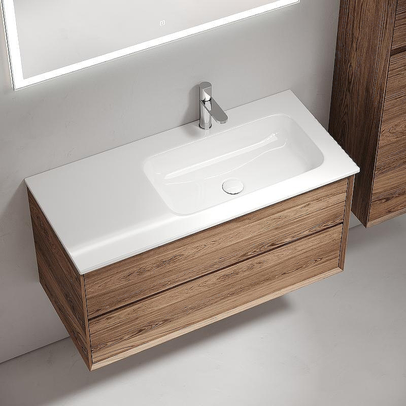 Тумба под раковину Sancos Marmi 2.0 100 R MR2.0100RECH подвесная Дуб чарльстон, купить, цена, заказать, магазин, доставка, скидка, промокод, купить, цена, заказать, магазин, доставка, скидка, промокод