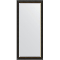 Зеркало Evoform Exclusive 164х74 BY 3931 с фацетом в багетной раме - Черное дерево с золотом 71, купить, цена, заказать, магазин, доставка, скидка, промокод, купить, цена, заказать, магазин, доставка, скидка, промокод