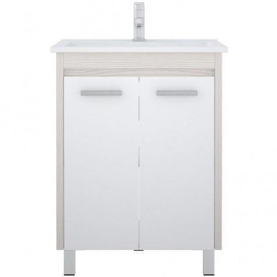 Тумба под раковину Corozo Лорена 65 SD-00000319 Лайн Белая
