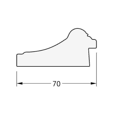 Зеркало Evoform Octagon 63х63 BY 3758 в багетной раме - Прованс с плетением 70