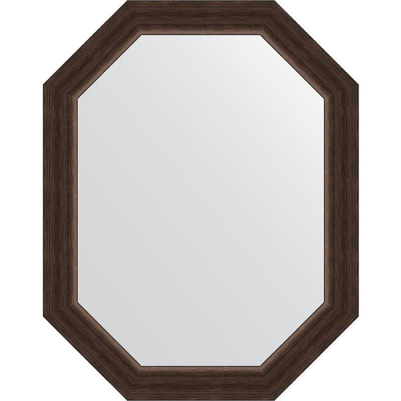 Зеркало Evoform Octagon 56х71 BY 7066 в багетной раме - Палисандр 62, купить, цена, заказать, магазин, доставка, скидка, промокод, купить, цена, заказать, магазин, доставка, скидка, промокод