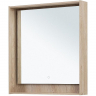 Зеркало Aquanet Милан 80 336405 с подсветкой Дуб светлый с сенсорным выключателем, купить, цена, заказать, магазин, доставка, скидка, промокод, купить, цена, заказать, магазин, доставка, скидка, промокод