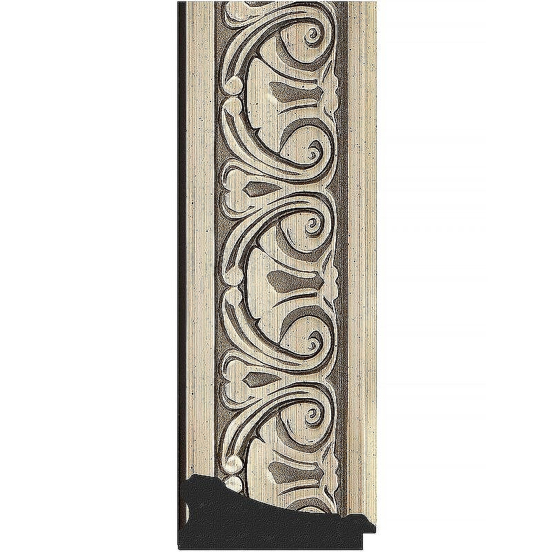 Зеркало Evoform Polygon 80х60 BY 7245 в багетной раме - Барокко серебро 106, купить, цена, заказать, магазин, доставка, скидка, промокод, купить, цена, заказать, магазин, доставка, скидка, промокод