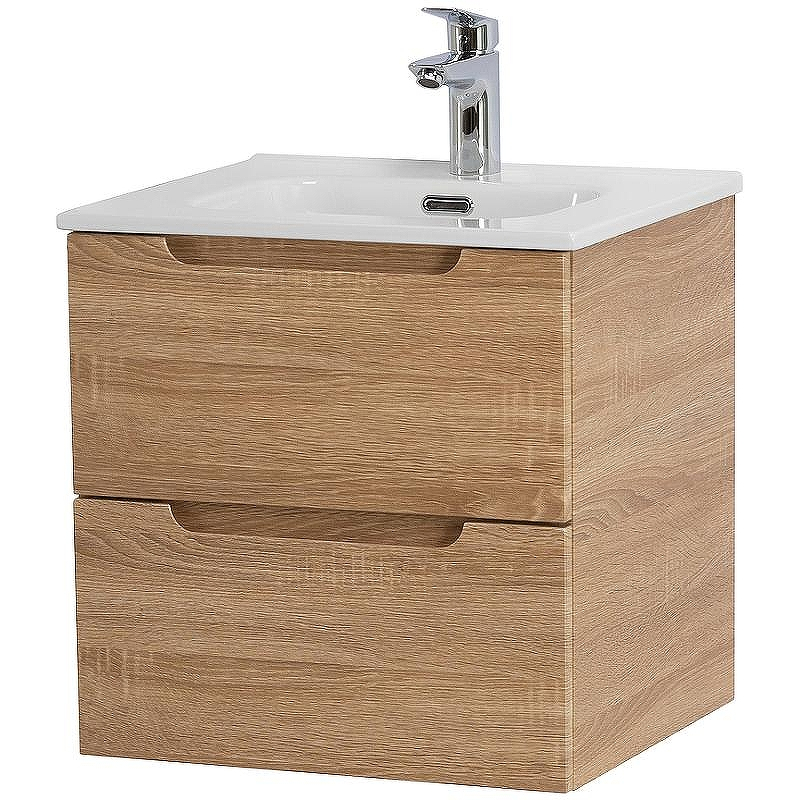 Тумба под раковину BelBagno Etna 50 ETNA-500-2C-SO-WO подвесная Rovere Bianco, купить, цена, заказать, магазин, доставка, скидка, промокод, купить, цена, заказать, магазин, доставка, скидка, промокод