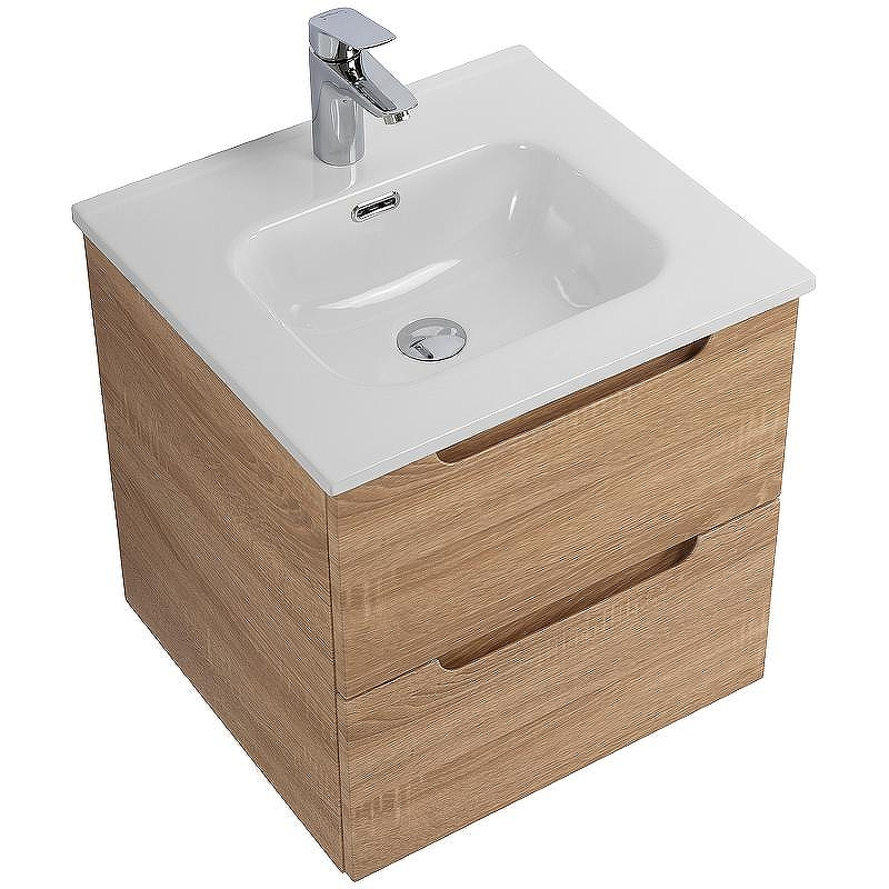 Тумба под раковину BelBagno Etna 50 ETNA-500-2C-SO-WO подвесная Rovere Bianco, купить, цена, заказать, магазин, доставка, скидка, промокод, купить, цена, заказать, магазин, доставка, скидка, промокод