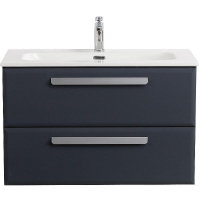 Тумба под раковину Cezares Eco-Cer-N 80 ECO-CER-N-800-2C-SO-GR-P подвесная Grafito без ручек, купить, цена, заказать, магазин, доставка, скидка, промокод, купить, цена, заказать, магазин, доставка, скидка, промокод