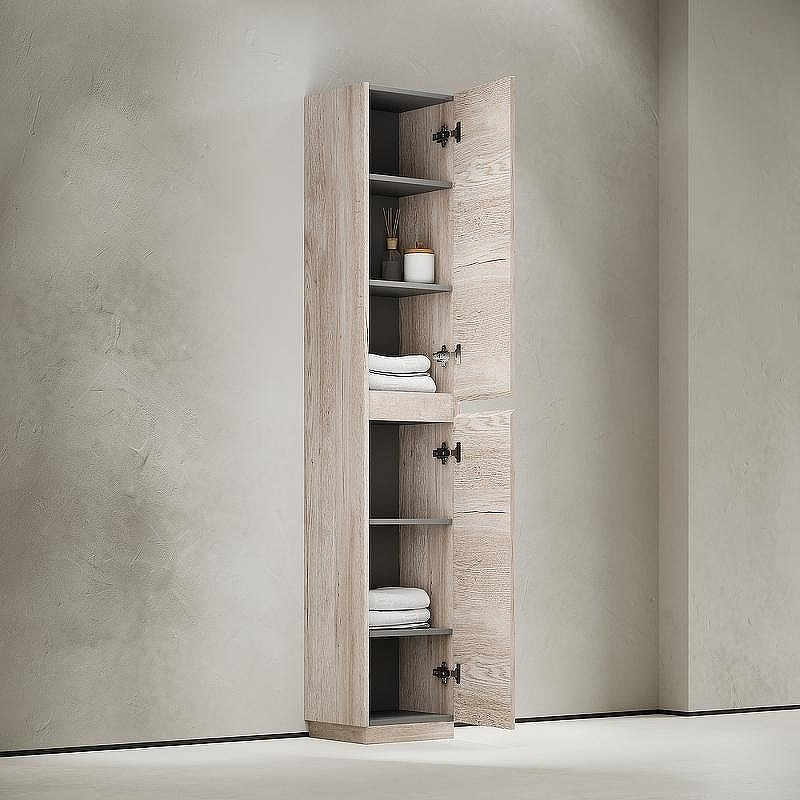 Шкаф пенал Sancos Libra Floor 35 PLB35FEG Дуб галифакс натуральный, купить, цена, заказать, магазин, доставка, скидка, промокод, купить, цена, заказать, магазин, доставка, скидка, промокод