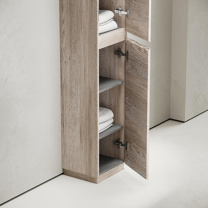 Шкаф пенал Sancos Libra Floor 35 PLB35FEG Дуб галифакс натуральный, купить, цена, заказать, магазин, доставка, скидка, промокод, купить, цена, заказать, магазин, доставка, скидка, промокод