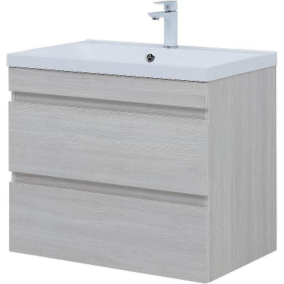 Тумба под раковину Aquanet Нота New 75 334204 подвесная Дуб холден