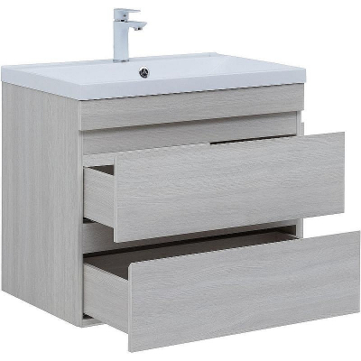 Тумба под раковину Aquanet Нота New 75 334204 подвесная Дуб холден