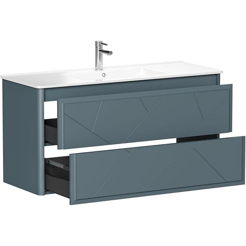 Тумба под раковину Allen Brau Paris 120 1.360003.BGM подвесная Синяя матовая, купить, цена, заказать, магазин, доставка, скидка, промокод, купить, цена, заказать, магазин, доставка, скидка, промокод