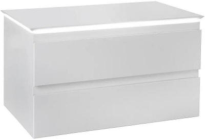 Тумба под раковину Jacob Delafon Madeleine 100 EB2084-J5 подвесная Белый глянец