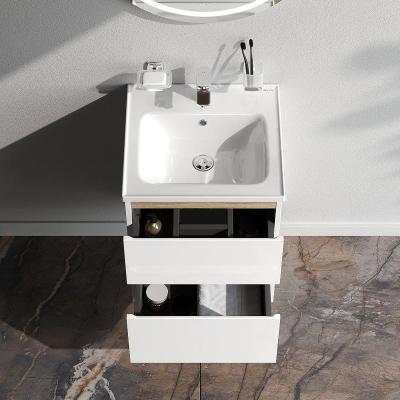 Тумба под раковину AM.PM X-joy 48 M85AFHX0502WG подвесная цвет Белый