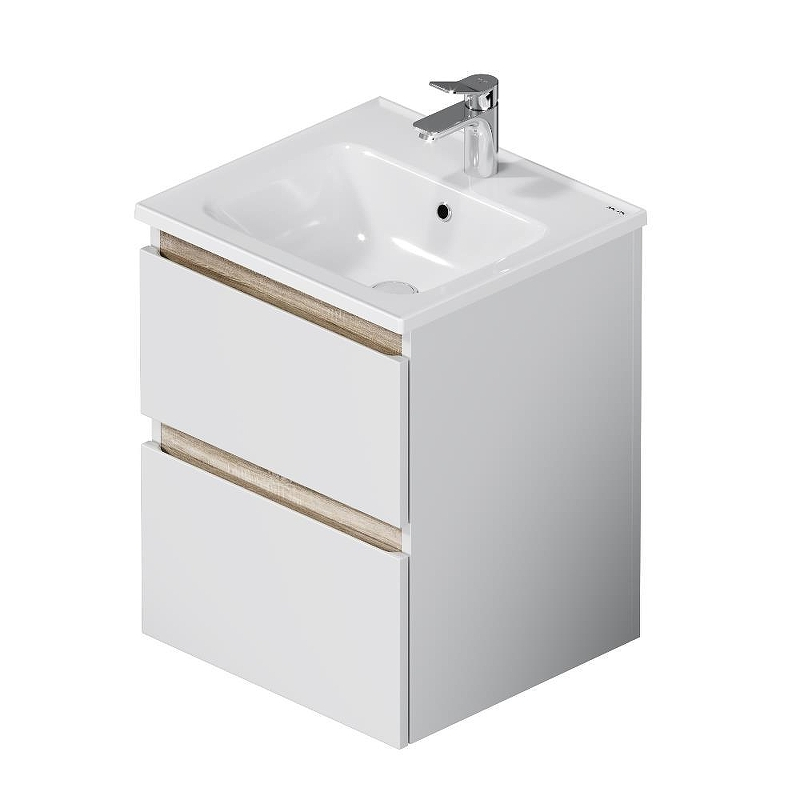 Тумба под раковину AM.PM X-joy 48 M85AFHX0502WG подвесная цвет Белый, купить, цена, заказать, магазин, доставка, скидка, промокод, купить, цена, заказать, магазин, доставка, скидка, промокод