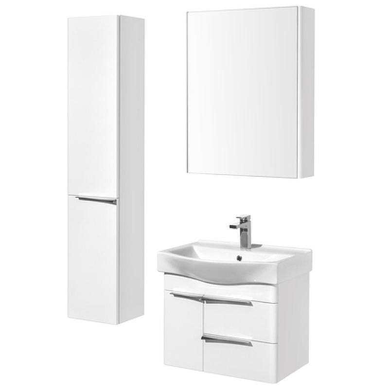 Зеркальный шкаф Aquaton Беверли 65 1A237002BV010 Белый глянец, купить, цена, заказать, магазин, доставка, скидка, промокод, купить, цена, заказать, магазин, доставка, скидка, промокод