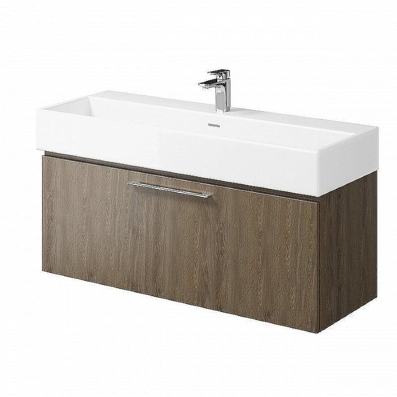 Тумба под раковину Creto Milano 120 5-1393-1394TR подвесная Truffle, купить, цена, заказать, магазин, доставка, скидка, промокод, купить, цена, заказать, магазин, доставка, скидка, промокод