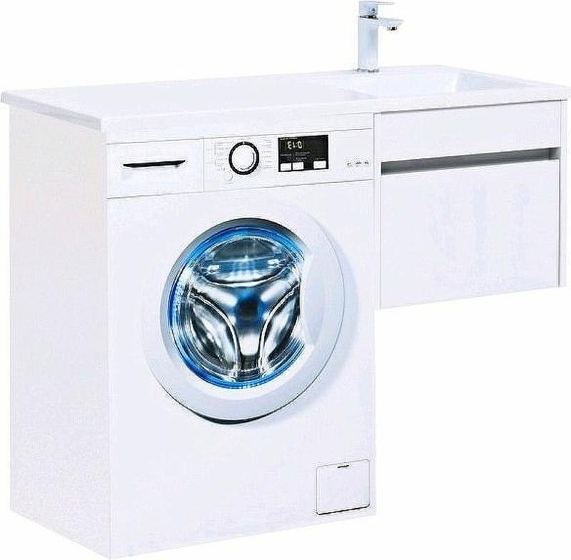 Тумба с раковиной Aquanet Токио 110 R 239209 подвесная Белая, купить, цена, заказать, магазин, доставка, скидка, промокод, купить, цена, заказать, магазин, доставка, скидка, промокод