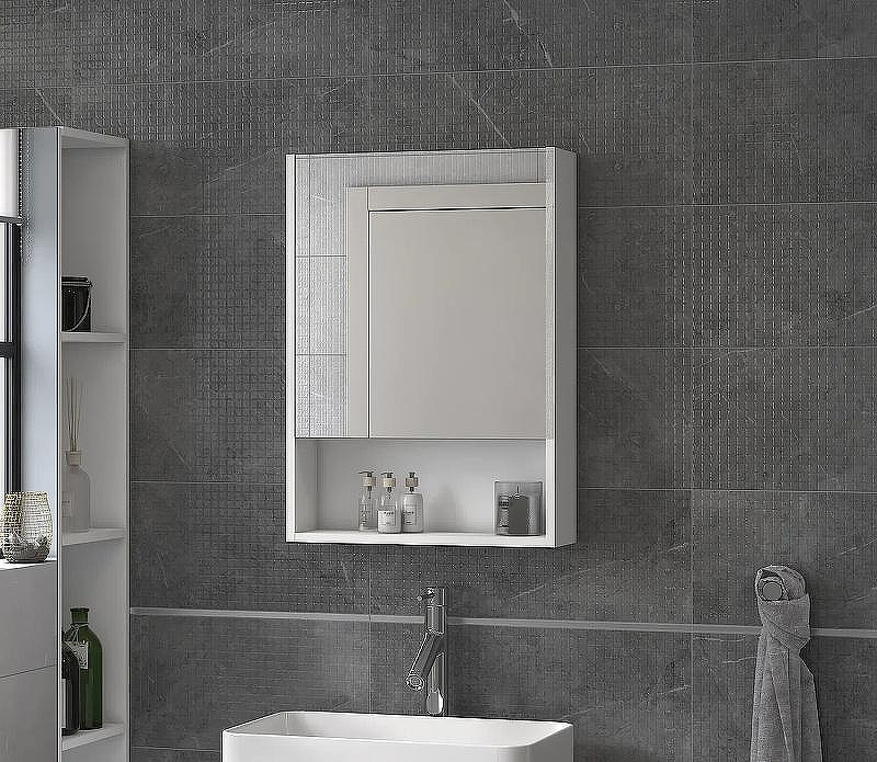 Зеркальный шкаф Vigo Urban 50 zsh.URB.50 Белый, купить, цена, заказать, магазин, доставка, скидка, промокод, купить, цена, заказать, магазин, доставка, скидка, промокод