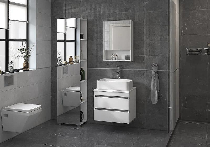 Зеркальный шкаф Vigo Urban 50 zsh.URB.50 Белый, купить, цена, заказать, магазин, доставка, скидка, промокод, купить, цена, заказать, магазин, доставка, скидка, промокод