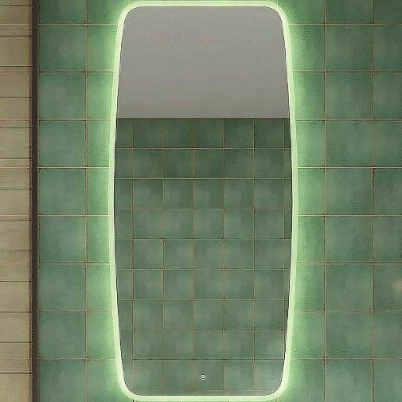 Зеркало Art&Max Forli AM-For-700-1500-DS-F с подсветкой с сенсорным выключателем, купить, цена, заказать, магазин, доставка, скидка, промокод, купить, цена, заказать, магазин, доставка, скидка, промокод