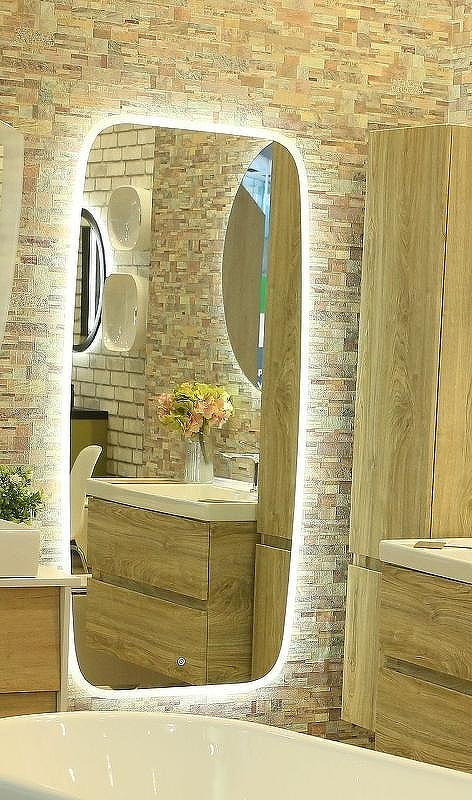 Зеркало Art&Max Forli AM-For-700-1500-DS-F с подсветкой с сенсорным выключателем, купить, цена, заказать, магазин, доставка, скидка, промокод, купить, цена, заказать, магазин, доставка, скидка, промокод