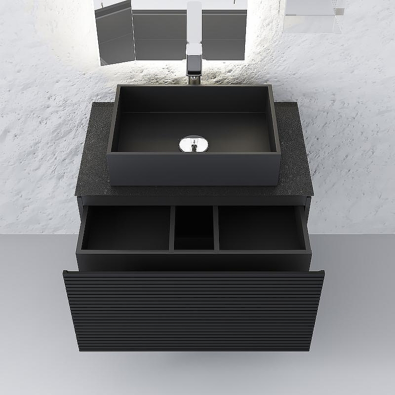 Тумба под раковину Jorno Stone 80 Stn.01.80/P/A/JR подвесная Антрацит, купить, цена, заказать, магазин, доставка, скидка, промокод, купить, цена, заказать, магазин, доставка, скидка, промокод