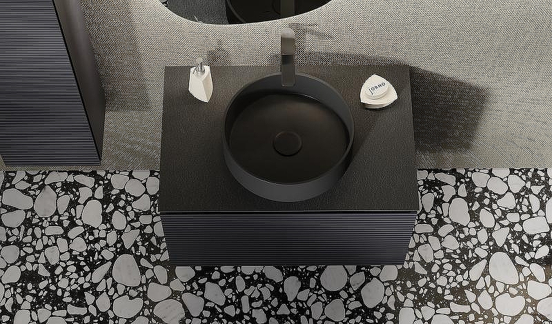 Тумба под раковину Jorno Stone 80 Stn.01.80/P/A/JR подвесная Антрацит, купить, цена, заказать, магазин, доставка, скидка, промокод, купить, цена, заказать, магазин, доставка, скидка, промокод