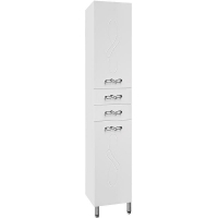 Шкаф пенал Style Line Венеция 36 Белый глянец, купить, цена, заказать, магазин, доставка, скидка, промокод, купить, цена, заказать, магазин, доставка, скидка, промокод