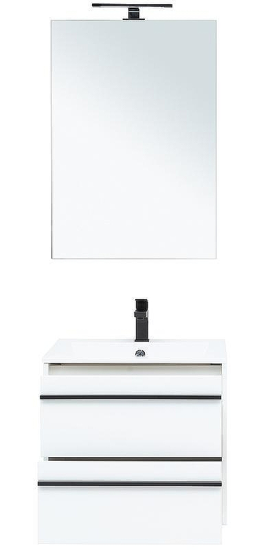 Комплект мебели для ванной Aquanet Lino 60 271951 подвесной Белый матовый, купить, цена, заказать, магазин, доставка, скидка, промокод, купить, цена, заказать, магазин, доставка, скидка, промокод