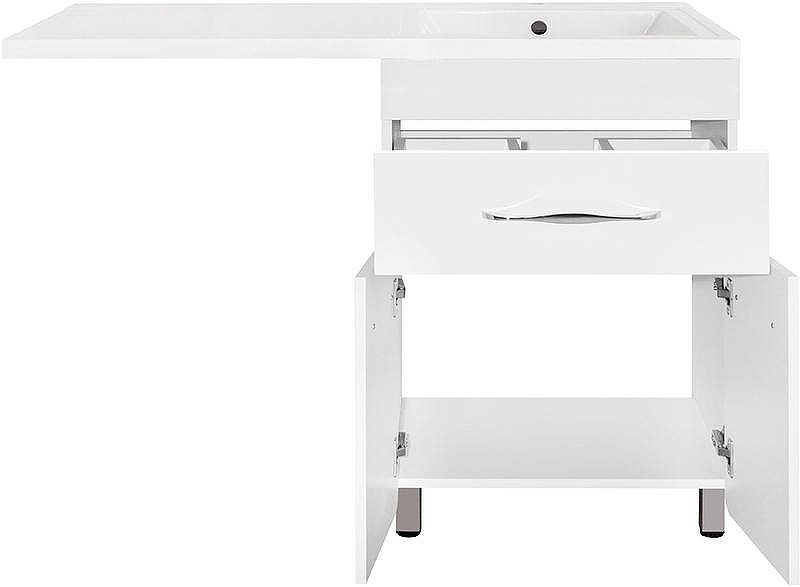 Тумба под раковину Style Line ВаЛеРо 120 Люкс Plus Белая, купить, цена, заказать, магазин, доставка, скидка, промокод, купить, цена, заказать, магазин, доставка, скидка, промокод
