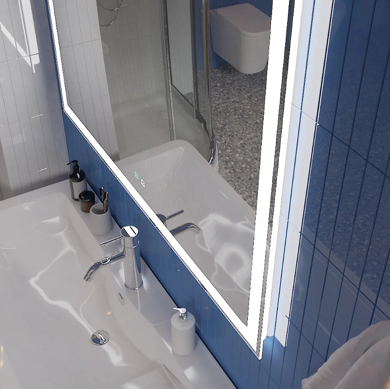 Зеркало BelBagno SPC-GRT 100 с сенсорным выключателем с подсветкой, купить, цена, заказать, магазин, доставка, скидка, промокод, купить, цена, заказать, магазин, доставка, скидка, промокод