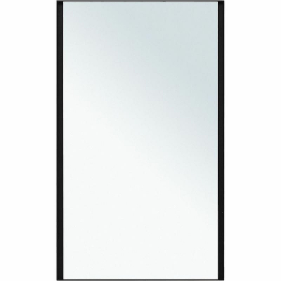 Зеркало Allen Brau Infinity 60 1.21019.BL с подсветкой Черное с сенсорным выключателем