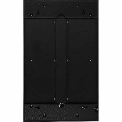 Зеркало Allen Brau Infinity 60 1.21019.BL с подсветкой Черное с сенсорным выключателем