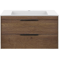 Тумба под раковину Vincea Chiara 2D 80 VMC-2C2800TO подвесная T.Oak, купить, цена, заказать, магазин, доставка, скидка, промокод, купить, цена, заказать, магазин, доставка, скидка, промокод